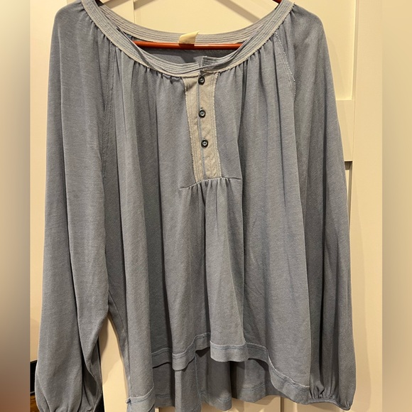 We the Free Acadia Henley blouse - Picture 2 of 7